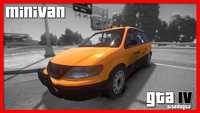 Vapid Minivan Taxi do GTA IV